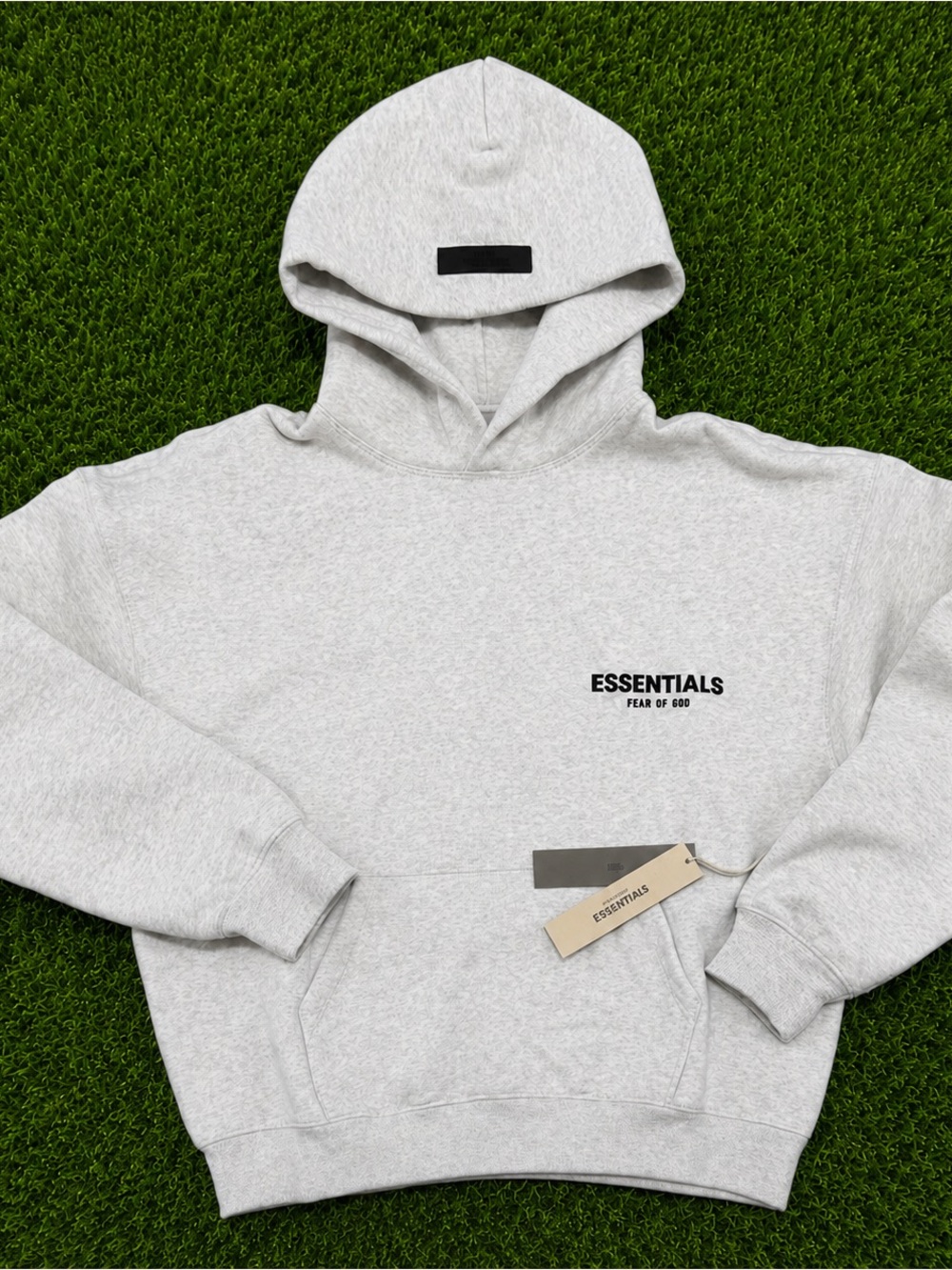 Fear of God ESSENTIALS SS22 Light Oatmeal Hoodie Size S